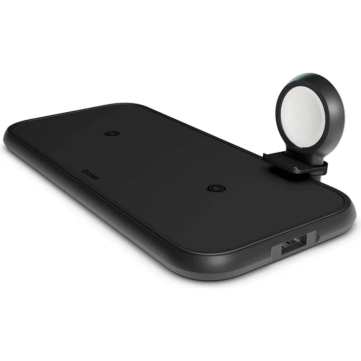 ZENS Induktions-Ladegerät Dual ZEDC14B Schwarz