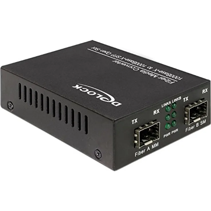 DeLock Medien Konverter 1000Base-X SFP zu SFP