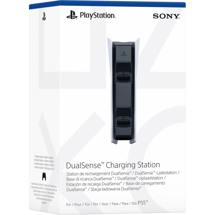 Sony DualSense-Ladestation, Weiß (PS5) – Bild 3