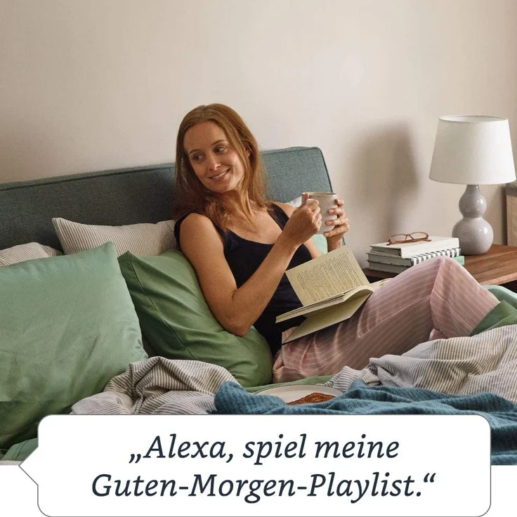 Amazon Echo Plus (2. Generation), mit Premiumklang und integriertem Smart Home-Hub, Anthrazit Stoff – Bild 5