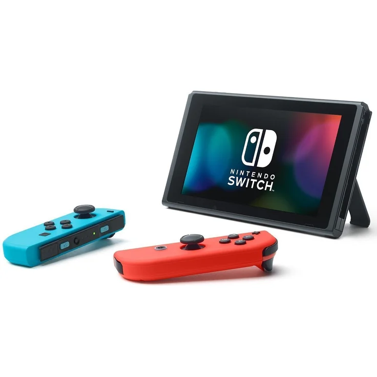Nintendo Switch V1 Neon-Blau Neon-Rot 32GB (altes Modell) – Bild 5