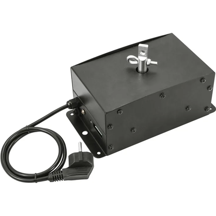 EUROLITE MD-2030 DMX Sicherheits-Drehmotor | DMX-steuerbarer Motor für Spiegelkugeln bis 50 cm, bis zu 5 U-Min.