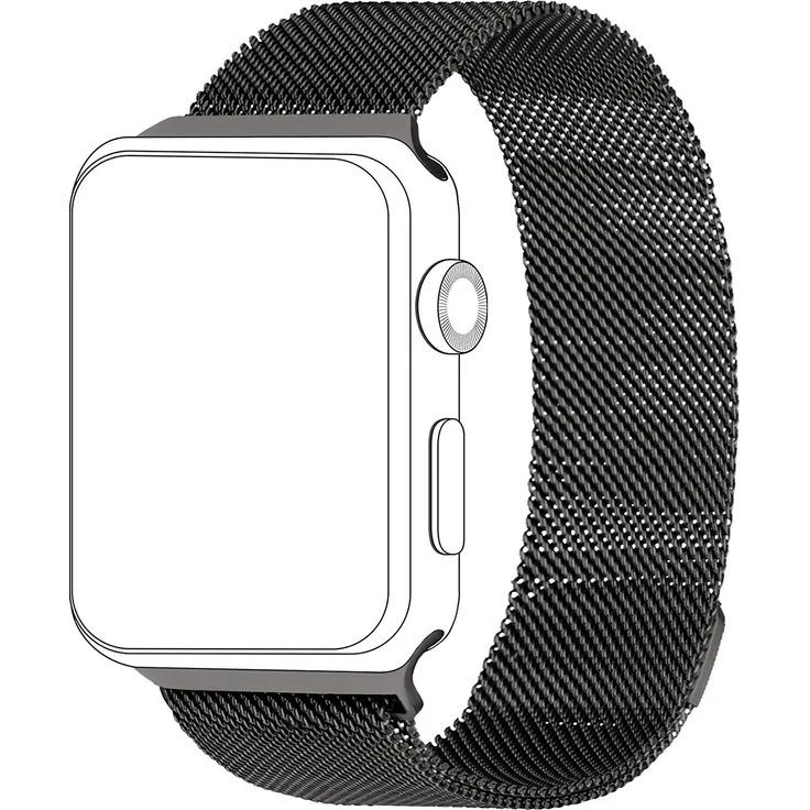 Topp - Armband Apple Watch 38/40 mm, Mesh, grau