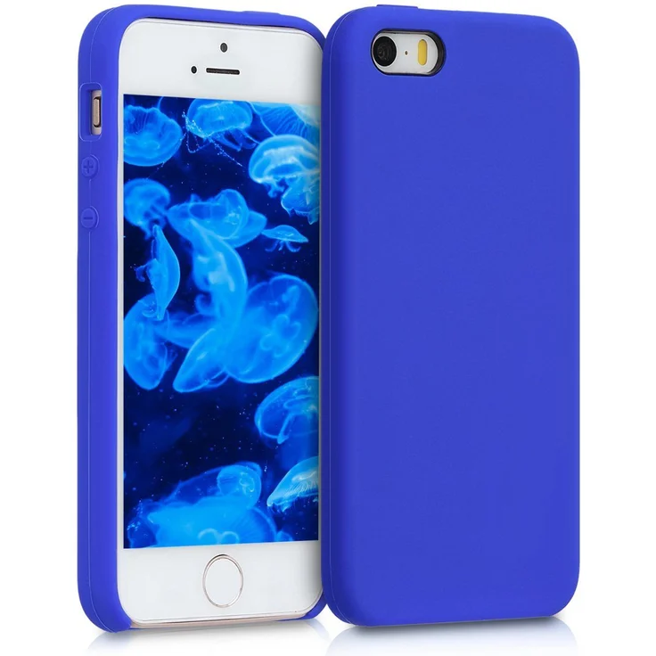 kwmobile Handyhülle, Hülle für Apple iPhone SE (1.Gen 2016) - 5 - 5S - TPU Silikon Handy Schutzhülle Cover Case