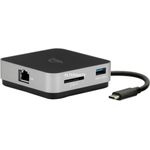 OWC USB-C Travel Dock E Dockingstation, grau-schwarz, HDMI, USB-A, Gigabit LAN