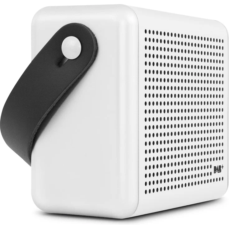 Nordmende Transita 110 Retro Tragbares Radio, OLED-Display, weiß – Bild 4