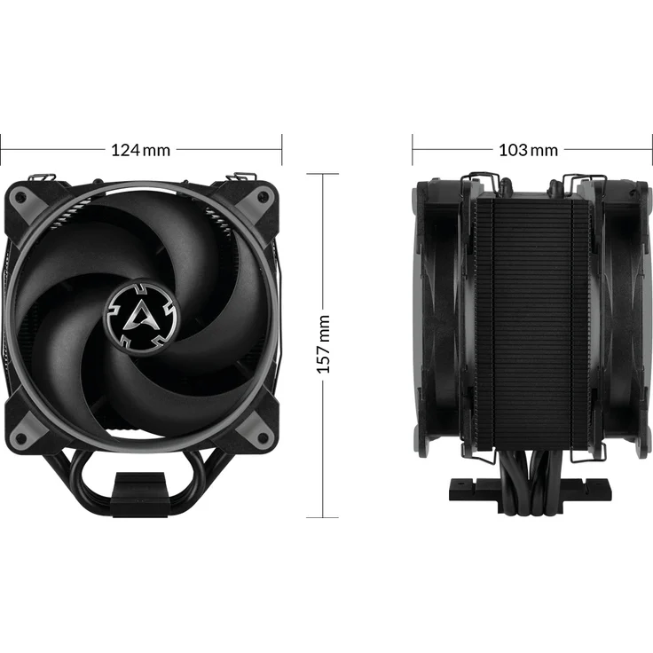 ARCTIC Freezer 34 eSports DUO - Prozessorkühler - (für: LGA1156, LGA1155, LGA1150, LGA2011-3, LGA1151, AM4, LGA2066) - Aluminium - 120 mm - Grau (ACFRE00075A) - Preisvergleich – Bild 7