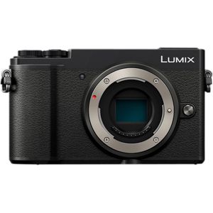 Bild für Panasonic Lumix DC-GX9WEG-K Systemkamera (20 MP, Dual I.S., Klappsucher, 4K, Touch,12-32mm und 35-100 mm Objektiv, schwarz)