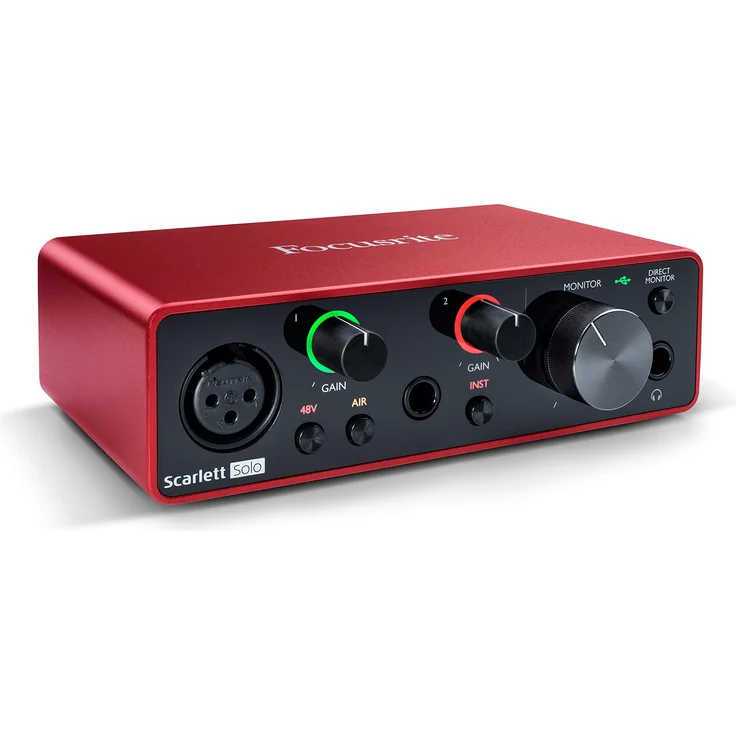 Focusrite Scarlett Solo 3rd Gen Audio Interface – Bild 1