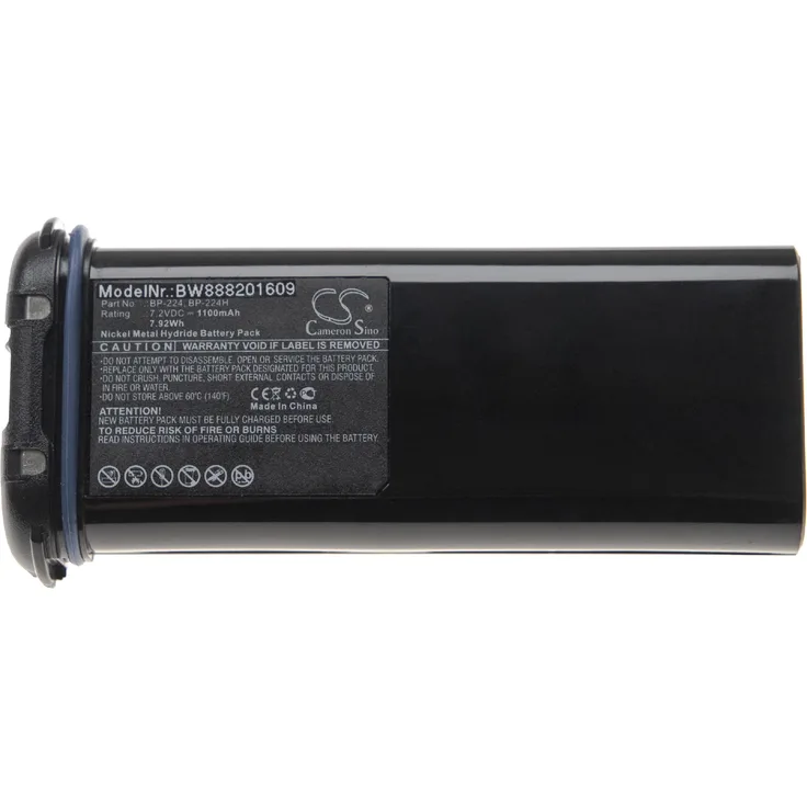 VHBW Akku kompatibel mit Icom IC-M21, IC-M2A, IC-M31, IC-M32 Funkgerät, Walkie Talkie (1100mAh 7,2V NiMH)