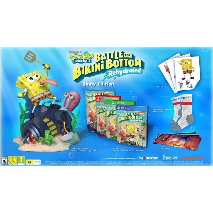 Spongebob SquarePants - Battle for Bikini Bottom Rehydrated (Shiny Edition) (Xbox One) - Preisvergleich – Bild 2