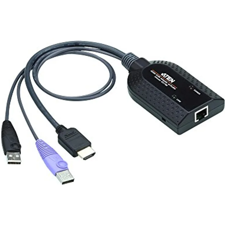 Aten ka7188 USB HDMI KVM Virtual Media Adapter Kabel
