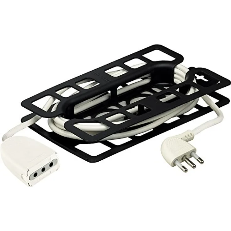 bticino 2536B 1AC Outlet(s) 3m Weiß - Verlängerungskabel (3 m, Weiß, Weiß, 10 A)