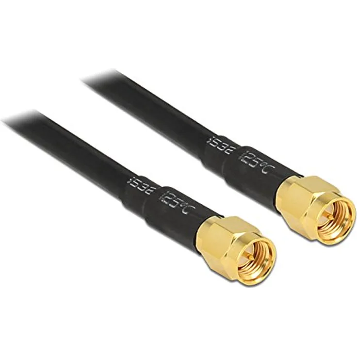 Delock Antennenkabel SMA Stecker > SMA Stecker LMR195 2m