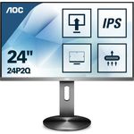 AOC 24P2Q - 24 Zoll, Full HD (1920 x 1080 Pixel), IPS-Panel, 75Hz, 4ms, 250cd/m² (24P2Q)