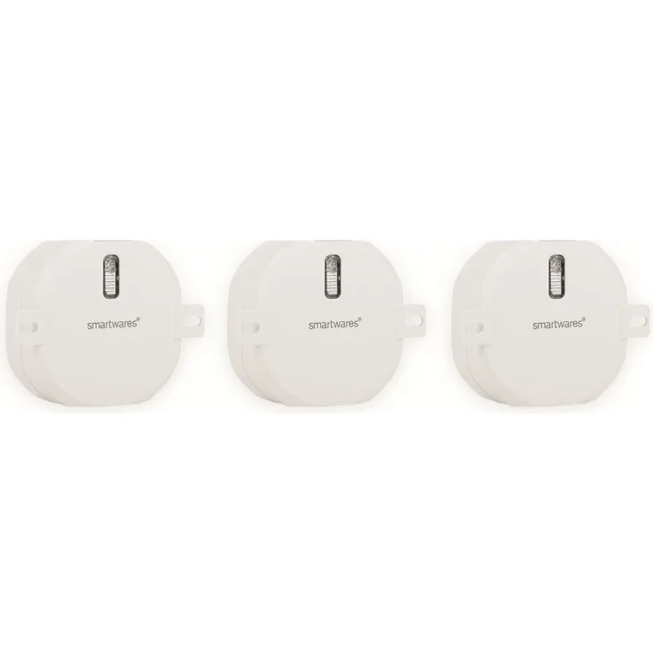 Smartwares Funkschalter-Set SMARTWARES SH4-99559, für Rollläden, 3x Einbauschalter