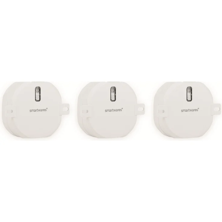 Smartwares Funkschalter-Set SMARTWARES SH4-99559, für Rollläden, 3x Einbauschalter