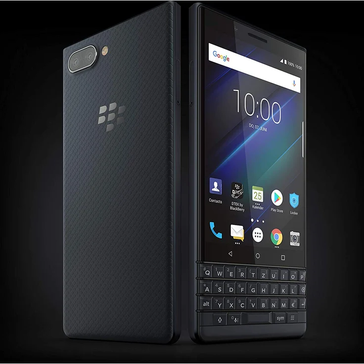BlackBerry Key2 LE Smartphone 11,43cm (4,57 Zoll) IPS-Display, 64GB interner Speicher, 4GB RAM, Dual-SIM, Android, Space Blau/Grau – Bild 5