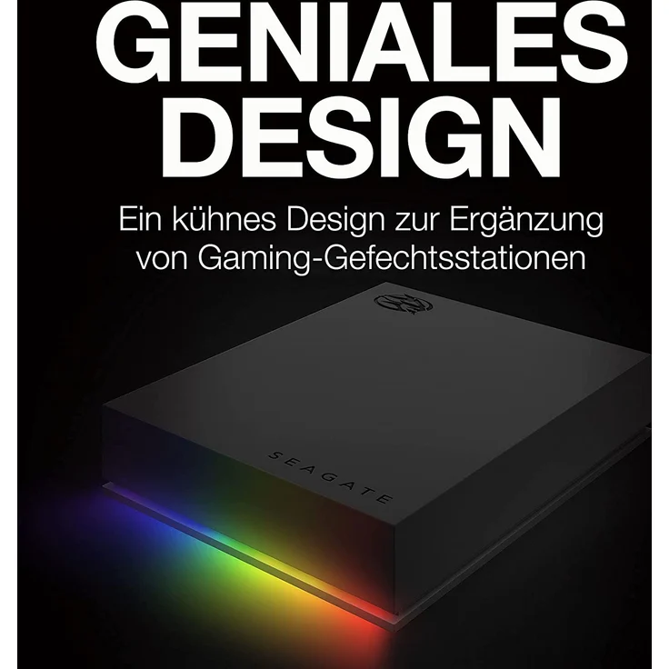 Seagate FireCuda Gaming HDD - Extern Festplatte - 5 TB - Festplatte, 5 TB, extern (tragbar) (STKL5000400) – Bild 4