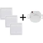 Funk Starter-Set No.5 ''Pilota Casa'' 3x Wandschalter + UP Empfänger