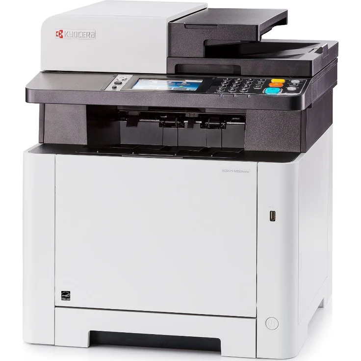 Kyocera Klimaschutz-System Ecosys M5526cdw Farblaser Multifunktionsdrucker (Drucker, Kopierer, Scanner, Faxgerät. Inkl. Mobile-Print-Funktion) – Bild 1