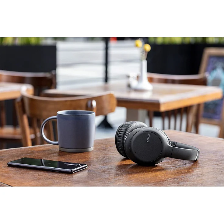 Sony WH-CH710N Over-Ear-Kopfhörer, Bluetooth, Mikrofon, Noise Cancelling, schwarz – Bild 6