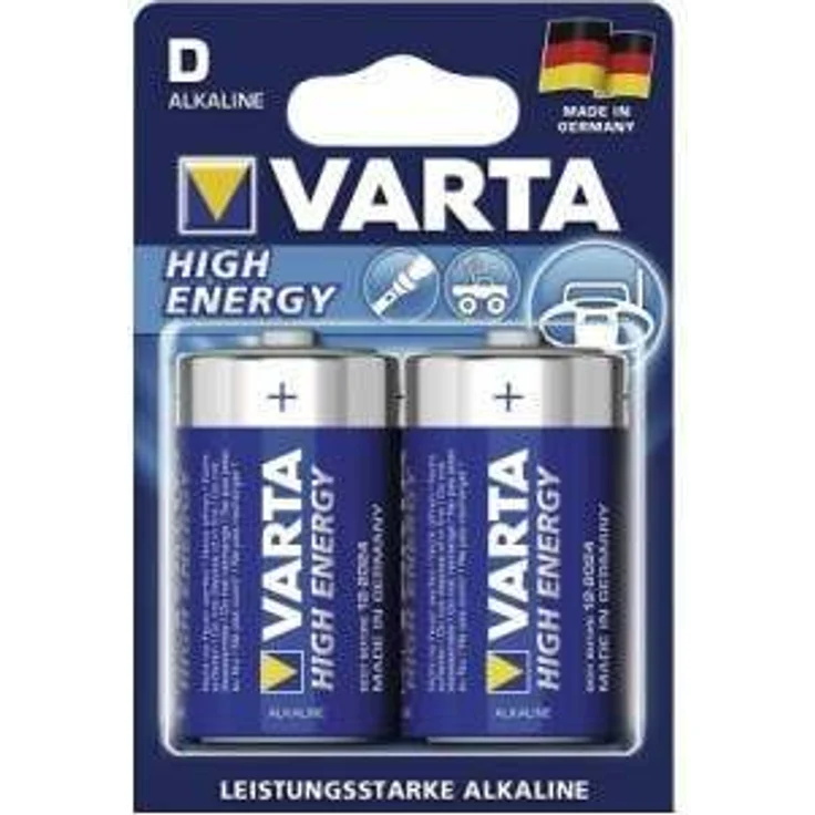 Varta 4920110412 Batterie High Energy - Mono-LR20-D, 1, 5 V – Bild 1