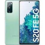 Samsung Galaxy S20 FE 5G Smartphone 16,51cm (6,5 Zoll) AMOLED-Display, 128GB interner Speicher, 6GB RAM, Hybrid-SIM, Cloud Mint