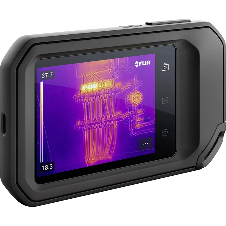 FLIR C5 (z Wi-Fi) Wärmebildkamera -20 bis +400°C 8.7Hz MSX®, Integrierte LED-Lampe, integrierte Digitalkamera, WiFi