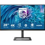 Philips E-line 288E2UAE - 28 Zoll, 4K UHD (2160p), IPS-Panel, 60Hz, 4ms, 300cd/m² (288E2UAE)