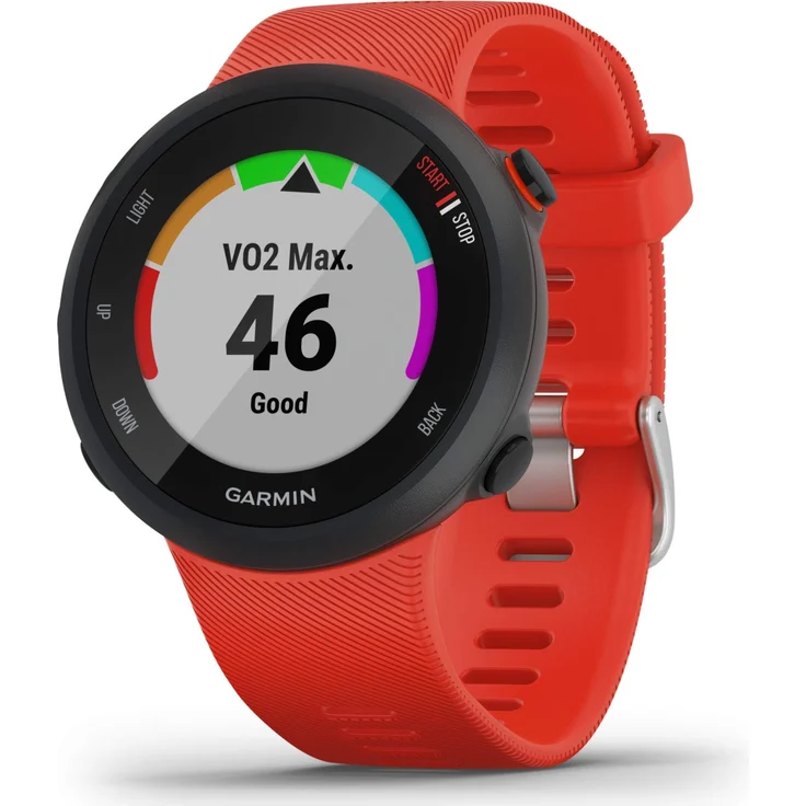 Garmin Forerunner 45 Smartwatch GPS, Unisex, Einheitsgröße, Rot (010-02156-16) – Bild 3