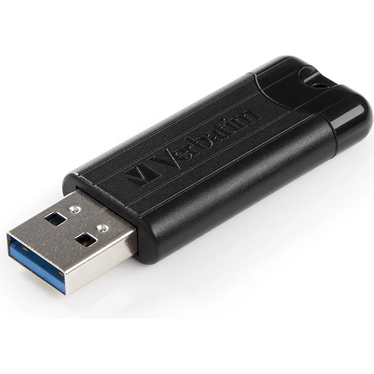 Verbatim 49319 128GB Store'n'Go Nadelstreifen USB 3.2 Gen 1 Flash Drive