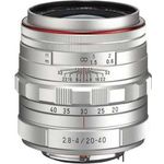 Pentax HD DA F2.8-4ED DC WR Limited K-Mount Objektiv (20-40 mm) silber