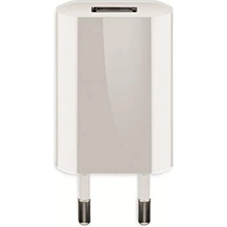 Goobay flach1A 44950 USB-Ladegerät Steckdose Ausgangsstrom (max.) 1000 mA 1 x USB 2.0 Buchse A
