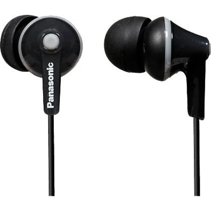 Panasonic RP-HJE125E-K In-Ear Kopfhörer, schwarz – Bild 1