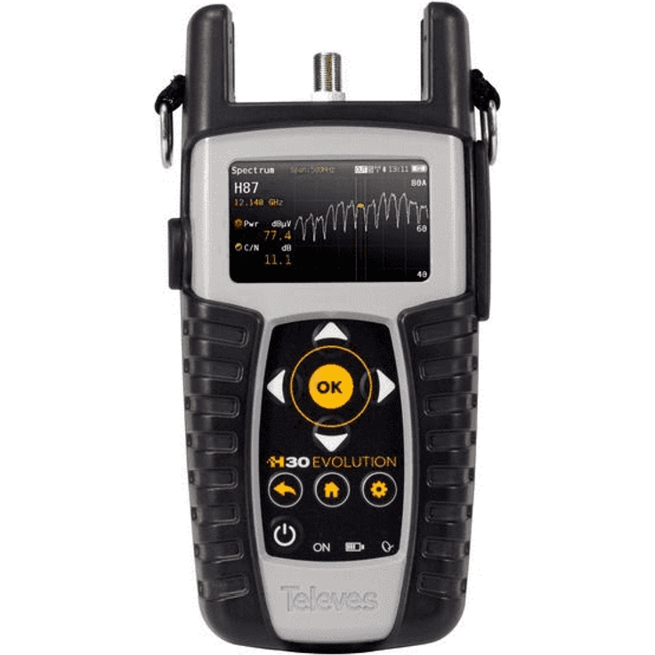 Televes Antennen Messgerät H30E DVB-S2/C H30E-S2C-K, 593513