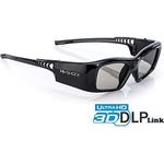 Hi-SHOCK DLP Pro 7G Black Diamond | DLP Link 3D Brille für DLP 3D Beamer | Kompatibel mit Optoma, Acer, NEC, Benq, Vivitec, Viewsonic, LG (Neuste Gen. | Shutterbrille | 96-200 Hz | 39g | Akku)