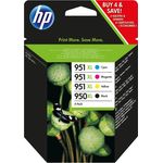 Hewlett-Packard HP Nr. 950XL + Nr. 951XL Multipack 4-farbig (C2P43AE)