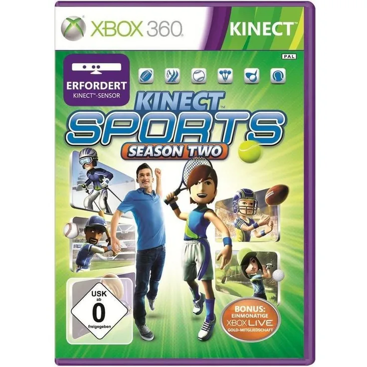 Kinect Sports - Season Two (Kinect) (Xbox 360)
