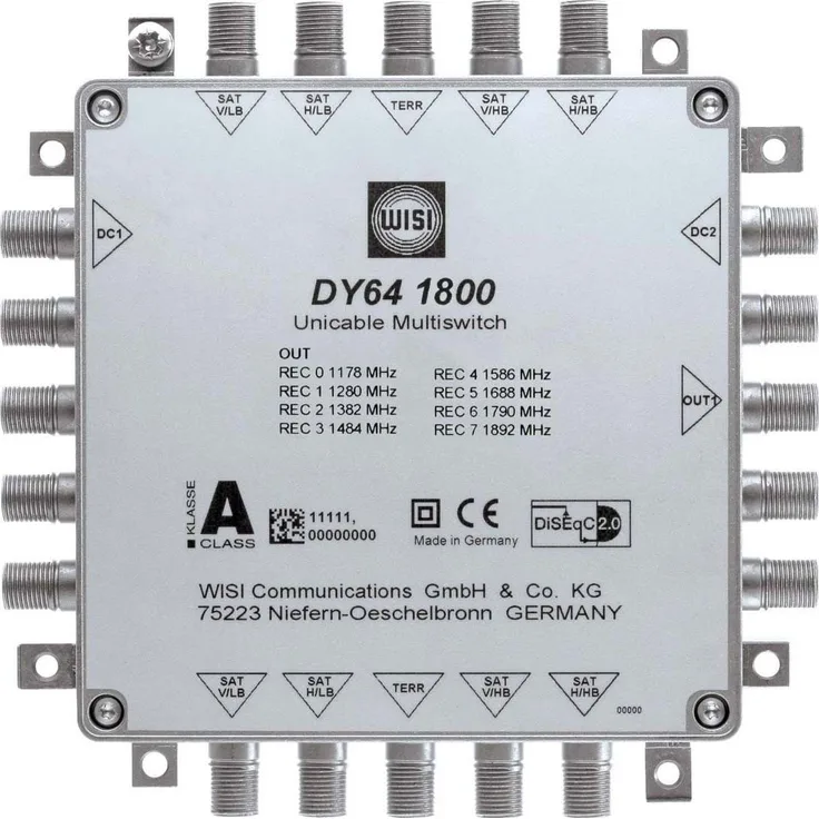 Wisi Multischalter/Unicable DY64 1800