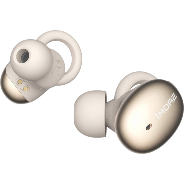 1MORE E1026BT-I Stylish True Wireless In-Ear Kopfhörer, mit Bluetooth, Mikrofon, gold