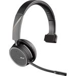 Plantronics Bluetooth Stereo-Headset Voyager 4220 UC Monaurale Tragevariante (mit USB-A) in Schwarz