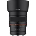 Samyang MF 85mm F1.4 RF Canon EOS R - manuelles Objektiv mit 85 mm Festbrennweite für spiegellose Canon Vollformat oder APS-C Kameras mit RF Anschluss, 72mm Filtergewinde, ideal für Portrait
