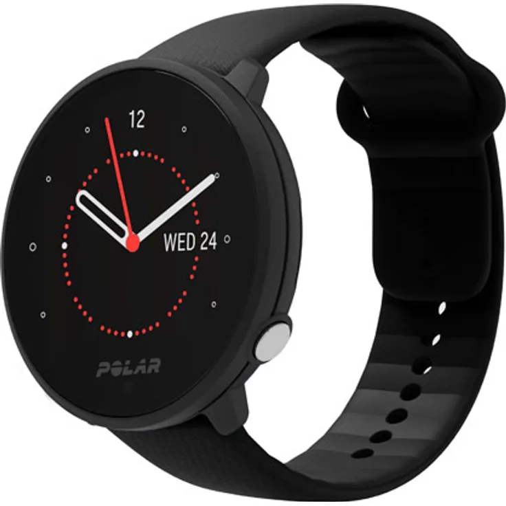 Polar Unite Fitness-Tracker GPS, Unisex, S-L, Kunststoffgehäuse, Schwarz (90081801)