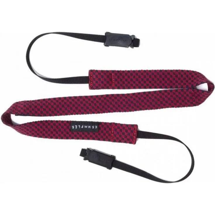 Crumpler Check Strap dark navy/deep red