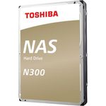 Toshiba N300 NAS - Festplatte - 10 TB - intern - 3.5 Zoll (8.9 cm) - SATA 6Gb/s - 7200 rpm - Puffer: 256 MB (HDWG11AUZSVA)