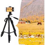 Fotopro Stativ 4 Abschnitte 3D Kugelkopf DIGI 3400 + Zubehörset für Smartphone (SJ-85) + Action Cam (GA-1)