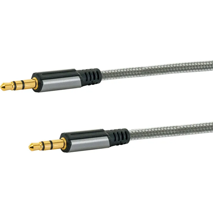 AINSTEIN 3,5 mm Klinke Aux Kabel 2,5m, Klinkenstecker - Klinkenstecker