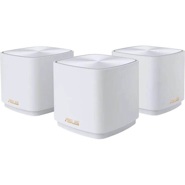 wl-router asus zenWLAN ax mini (xd4) ax1800 1er weiß – Bild 1