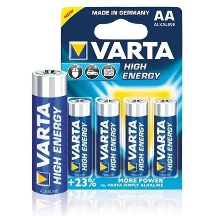 Varta High Energy AA LR6 1,5V 1500 mAh (4 St.)